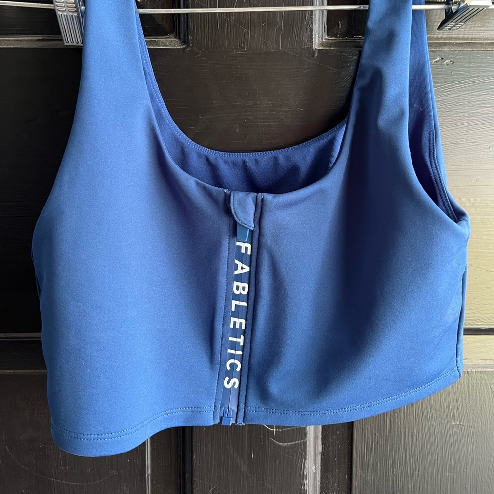 Fabletics Blue Sports Bra